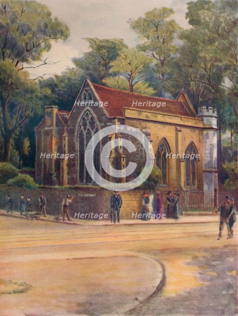 'Lovekyn's Chapel, Kingston', c1905, (1914). Artist: James S Ogilvy.