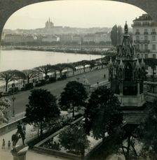 Lovely Geneva, Home of the League of Nations, Switzerland c1930s. Creator: Unknown