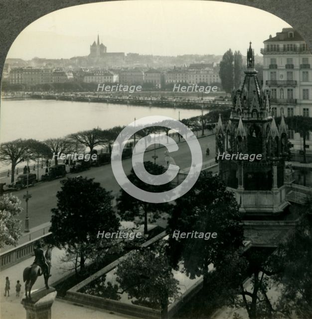'Lovely Geneva, Home of the League of Nations, Switzerland', c1930s. Creator: Unknown.