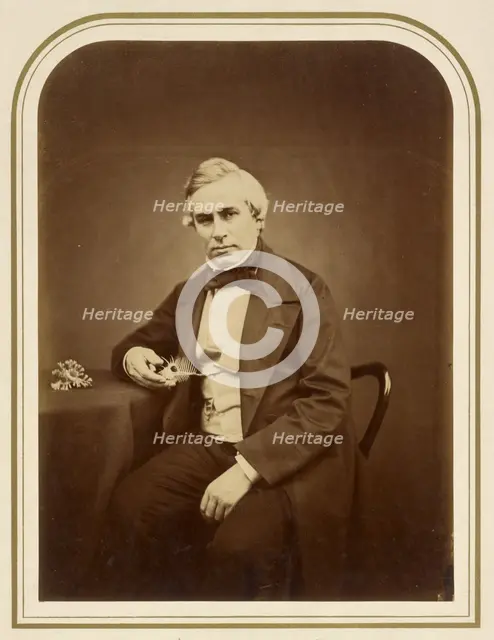 Lovell Reeve, F.L.S., 1854-1865. Creator: Maull & Polyblank.