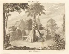 Lovers, 1793. Creator: Daniel Nikolaus Chodowiecki