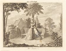 Lovers, 1793. Creator: Daniel Nikolaus Chodowiecki