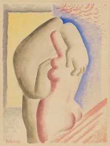 Lovers, 1930-1931. Creator: Mikulas Galanda