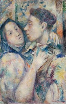 Lovers, 1936-1937. Creator: Bedrich Hoffstädter