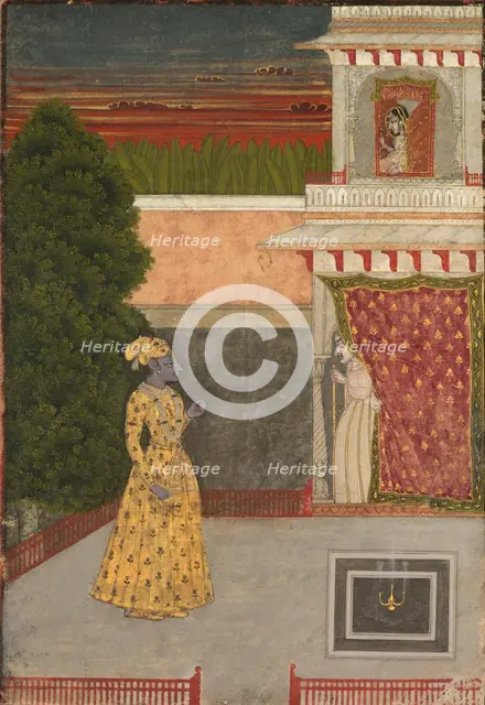 Lovers and an Old Crone, c. 1780 - 1790. Creator: Unknown.