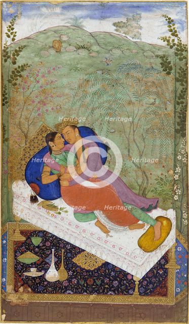 'Lovers', c1597.  Artist: Manohar
