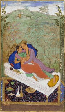 Lovers c1597. Artist: Manohar