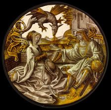 Lovers in a Garden, Netherlands, 1520/30. Creator: Unknown