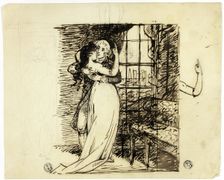 Lovers in a Room, n.d. Creator: John Downman
