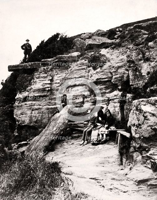 Lovers Seat, Fairlight, Hastings, Sussex, c1900. Artist: Unknown