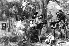 "Love's Labours Lost" - painted by F. R. Pickersgill - from the Exhibition of the Royal Academy, 185 Creator: Harvey Orrin Smith