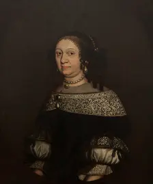 Lovisa Charlotta, 1617-76, Princess of Brandenburg Duchess of Courland, c17th century. Creator: Anon