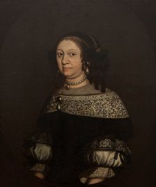 Lovisa Charlotta, 1617-76, Princess of Brandenburg Duchess of Courland, c17th century. Creator: Anon