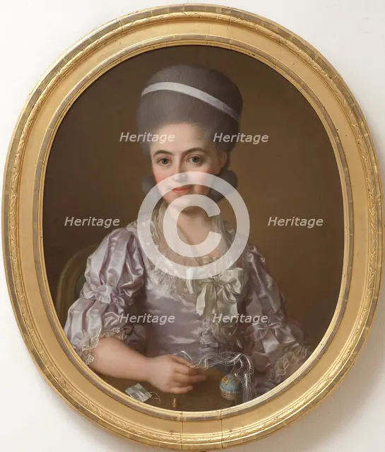 Lovisa Sofia af Geijerstam, 1755-1802, married Fant, 1780. Creator: Ulrika Fredrika Pasch.