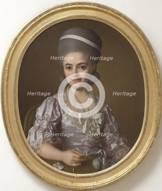 Lovisa Sofia af Geijerstam, 1755-1802, married Fant, 1780. Creator: Ulrika Fredrika Pasch.