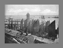 Low Light, North Shields, c1900. Artist: M Aunty