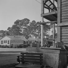 Low rent housing erected to make better living conditions available, Daytona Beach, Florida, 1943. Creator: Gordon Parks