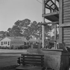 Low rent housing erected to make better living conditions available, Daytona Beach, Florida, 1943. Creator: Gordon Parks