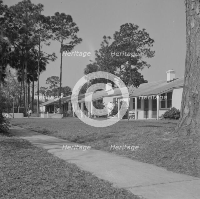 Low rent housing projects for Negroes near Bethune-Cookman College, Daytona Beach, Florida, 1943. Creator: Gordon Parks.