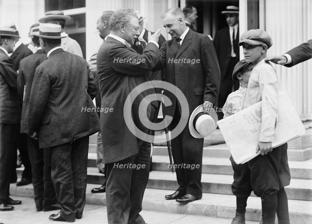 Low, Seth, Mayor of New York City - Right Center, 1913. Creator: Harris & Ewing.
