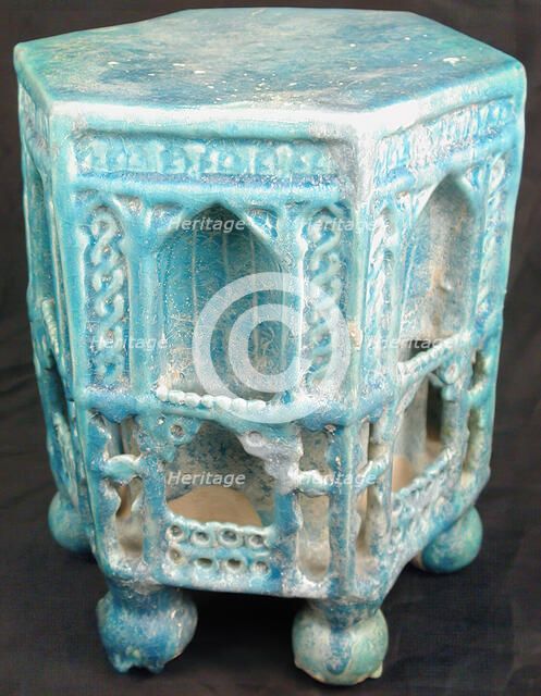 Low Table or Stand, Iran, 12th-13th century. Creator: Unknown.