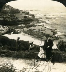 Low Tide at the Back Beach, Sorrento, Victoria, Australia c1909. Creator: George Rose