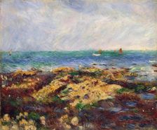 Low Tide at Yport 1883. Artist: Pierre-Auguste Renoir