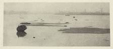 Low Water on Breydon, 1887. Creator: Peter Henry Emerson