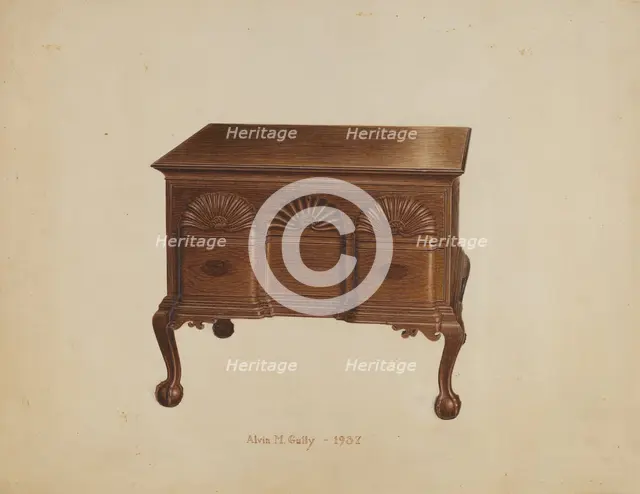 Lowboy, 1937. Creator: Alvin M Gully.