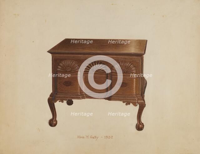 Lowboy, 1937. Creator: Alvin M Gully.