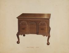 Lowboy, 1937. Creator: Alvin M Gully
