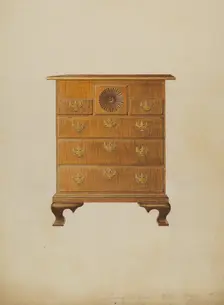 Lowboy, 1937. Creator: Henry Tomaszewski