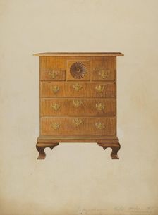 Lowboy, 1937. Creator: Henry Tomaszewski