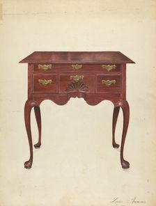 Lowboy, c. 1953. Creator: Louis Annino