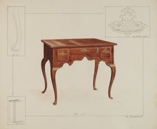 Lowboy, c. 1936. Creator: Alfred Walbeck