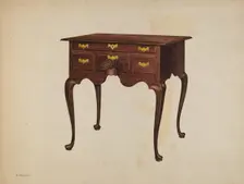 Lowboy, c. 1936. Creator: Arthur Johnson