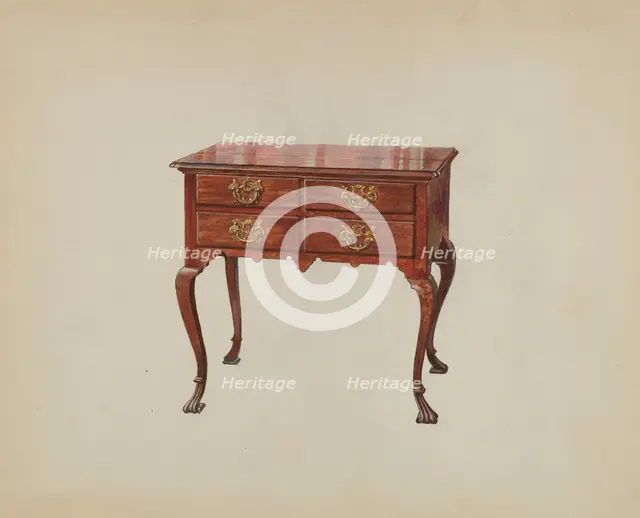 Lowboy, c. 1936. Creator: Henry Moore.