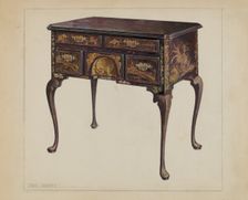 Lowboy, c. 1937. Creator: Charles Squires