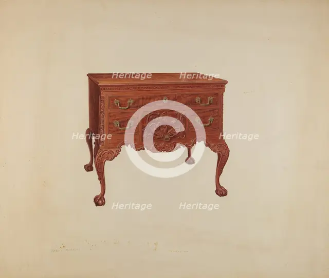 Lowboy, c. 1938. Creator: Francis Borelli.