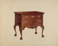 Lowboy, c. 1938. Creator: Isadore Goldberg