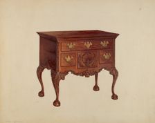 Lowboy, c. 1938. Creator: Isadore Goldberg