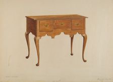 Lowboy, c. 1939. Creator: Arthur Johnson