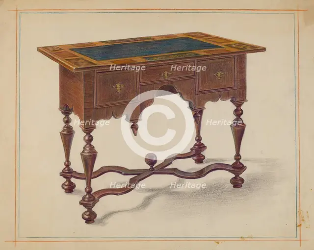 Lowboy, c. 1939. Creator: Frank Wenger.