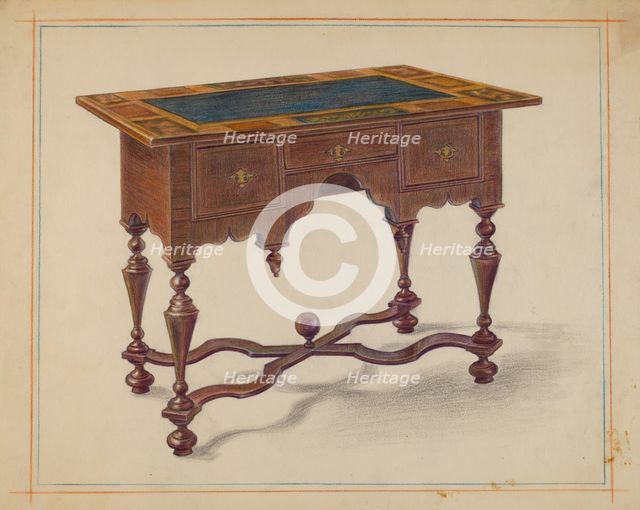 Lowboy, c. 1939. Creator: Frank Wenger.