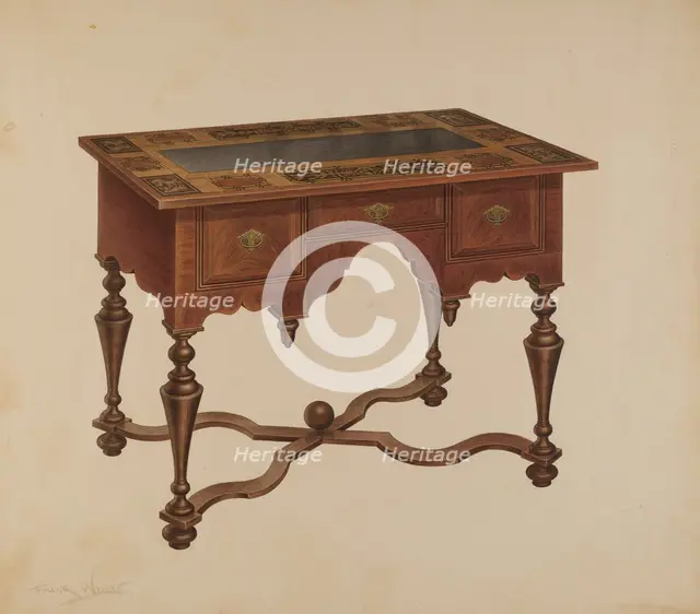 Lowboy, c. 1939. Creator: Frank Wenger.