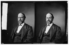 Lowe, Hon. David Perly of Kansas, between 1860 and 1870. Creator: Unknown