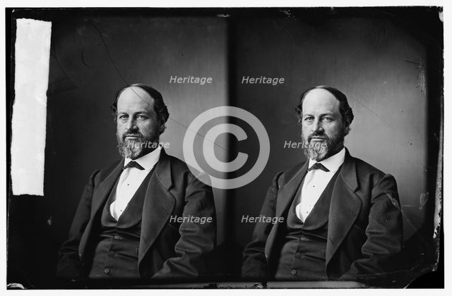 Lowe, Hon. David Perly of Kansas, between 1860 and 1870. Creator: Unknown.
