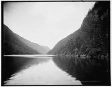 Lower Cascade Lake, Adirondack Mountains, c1902. Creator: William H. Jackson