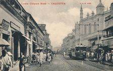 Lower Chitpore Road - Calcutta c1910