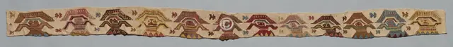 Lower Border of a Garment, 1000-1470s. Creator: Unknown.